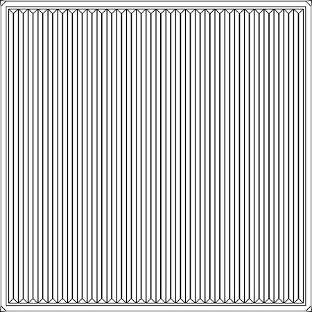 Ceilume Polyline 2ft x 2ft Frosted Ceiling Tile V1-POLYLN-22CLR